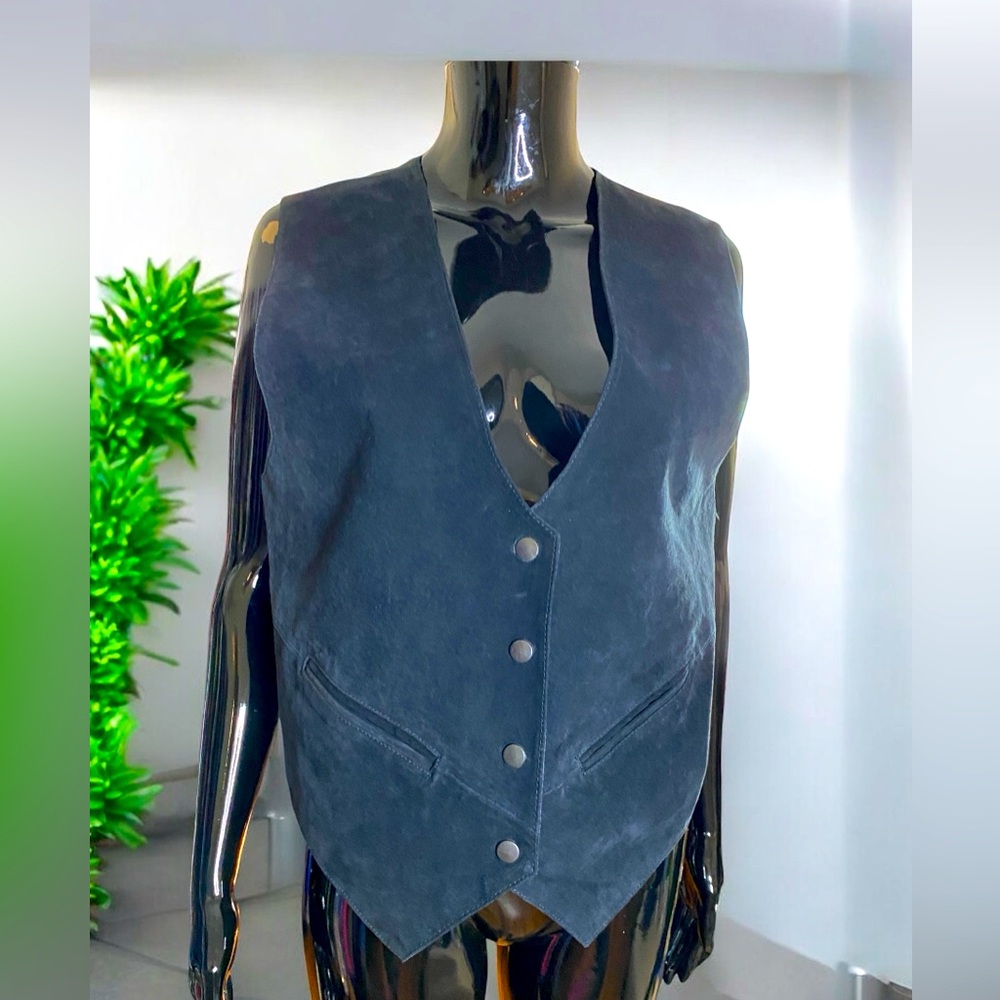 Vintage suede vest.